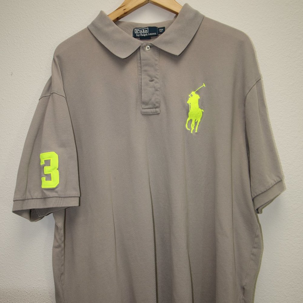 Ralph Lauren Men's Knit Polo Shirt- Big Pony